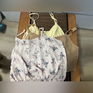 Willow Pastel Floral and Solid Tops Large to X-Large